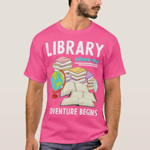 Camiseta Leyendo biblioteca de lectura de gusanos de biblio