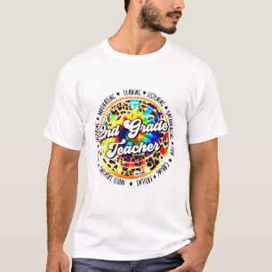 Camiseta Leyendo Día De La Escuela Libro Infantil Retro Leo