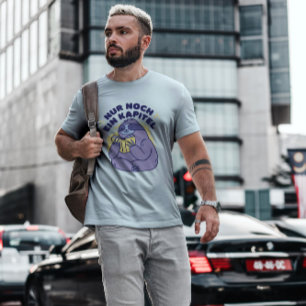 Camiseta Leyendo el alemán eslogan