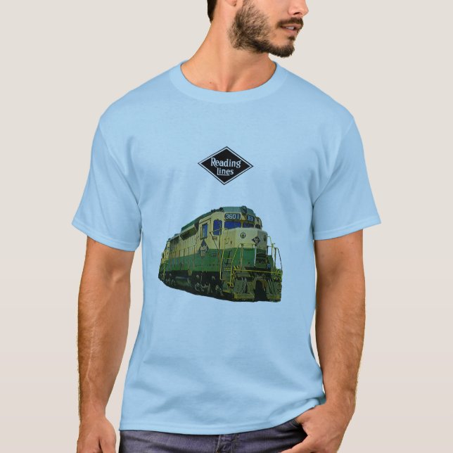 Camiseta Leyendo Ferrocarril GP-30 #3601 (Anverso)