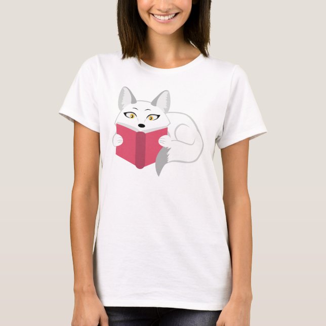Camiseta Leyendo Fox (Anverso)