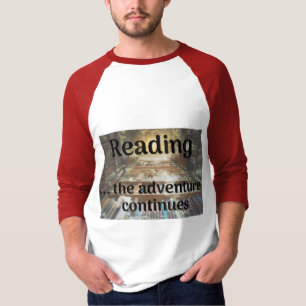 Camiseta Leyendo, la aventura continúa