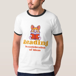 Camiseta Leyendo: La celebración de las ideas