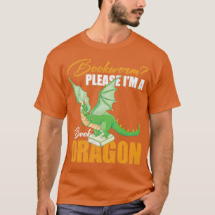 Camiseta Leyendo la fantasía animal gracioso libro de gusan