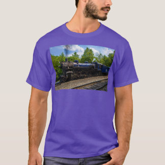 Camiseta Leyendo la montaña azul y el ferrocarril del norte