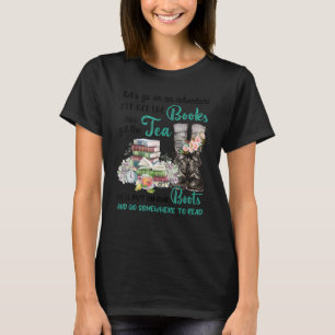 Camiseta Leyendo lectores bibliotecarios, conseguiré que lo