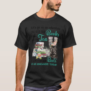 Camiseta Leyendo lectores bibliotecarios, conseguiré que lo