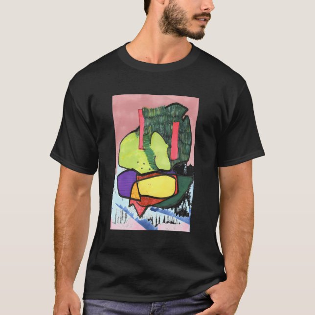 Camiseta Leyendo lentes (Anverso)