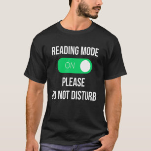 Camiseta Leyendo libro de gusanos de biblioteca