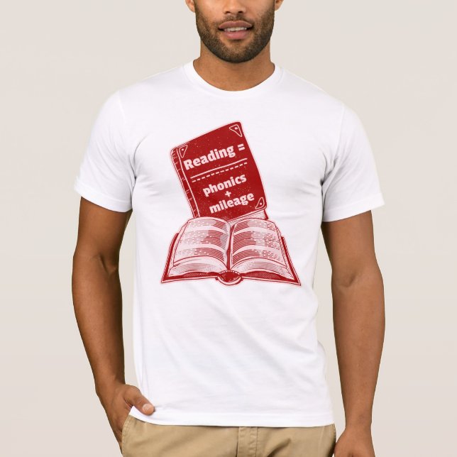 Camiseta Leyendo los hongos de kilomeage (Anverso)