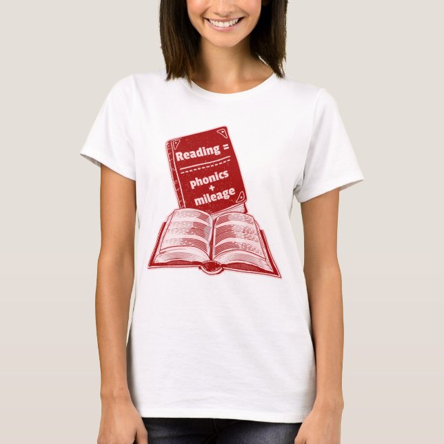 Camiseta Leyendo los hongos de kilomeage (Anverso)