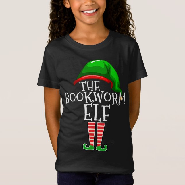 Camiseta Leyendo Navidades de familia que coincidan con Elf (Anverso)