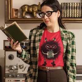 Camiseta Leyendo Nerd libro de caracteres malvados de Lover