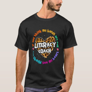 Camiseta Leyendo profesor Leopard, entrenador de literatura