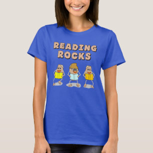 Camiseta Leyendo rocas