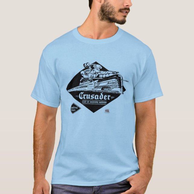 Camiseta Leyendo Streamliner de Transmisión Ferroviaria    (Anverso)