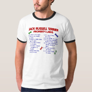 Camiseta Leyes 2 de la propiedad de JACK RUSSELL TERRIER