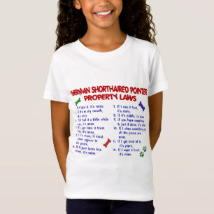 Camiseta Leyes ALEMANAS 2 de la propiedad del INDICADOR DE
