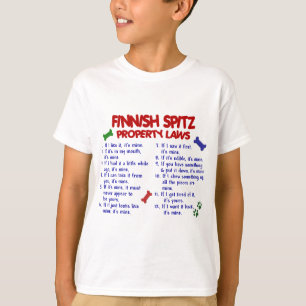 Camiseta Leyes FINLANDESAS 2 de la propiedad del PERRO DE