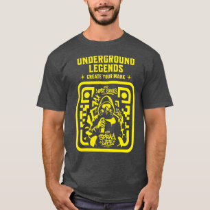 Camiseta Leyes Underground – Ropa Callejera Graphi de Spray