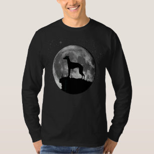 Camiseta Leyrel Español Greyhound Dog Moon