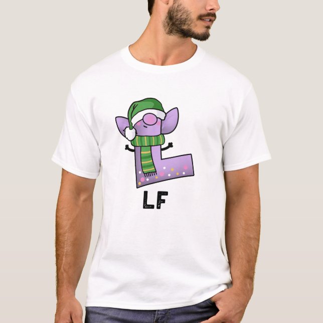 Camiseta Lf Graciosa Letra L Pun (Anverso)