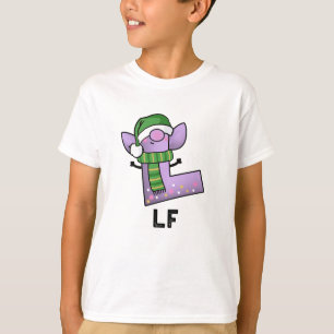 Camiseta Lf Graciosa Letra L Pun
