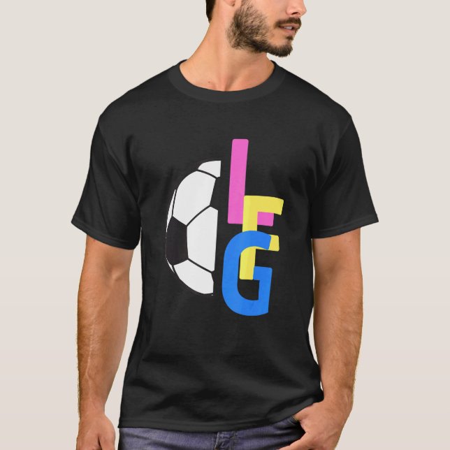 Camiseta Lfg Vamos Mujeres Fútbol Jugar Batalla Deportiva (Anverso)