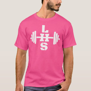 Camiseta Lft Hvy Sht Levantar Pesada Halterofilia Lhs Barbe