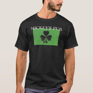 Camiseta LG-irlandés-trébol, la publicación de MICKEY