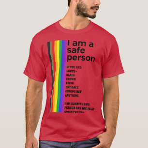 Camiseta LGB Soy Una Persona Segura Y Tendré Espacio Para T