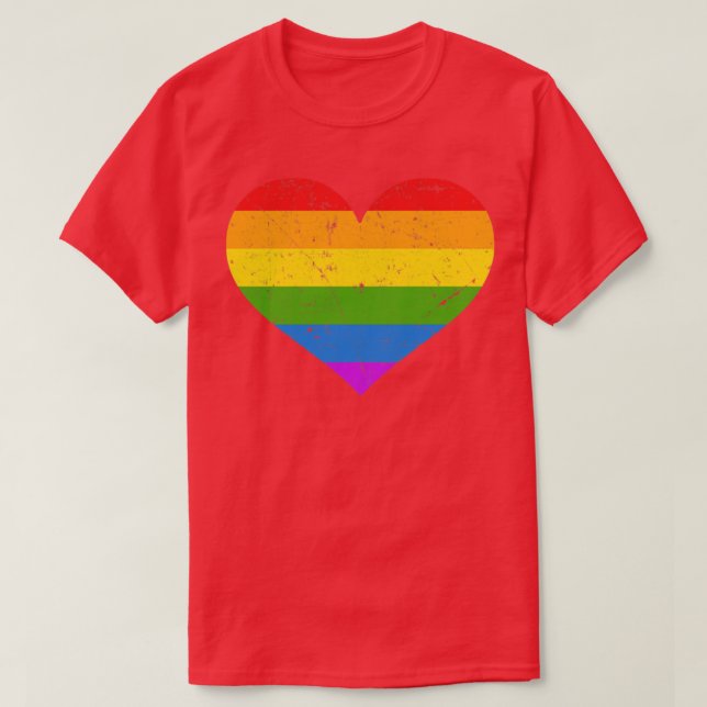 CAMISETA LGBT4 (Diseño del anverso)