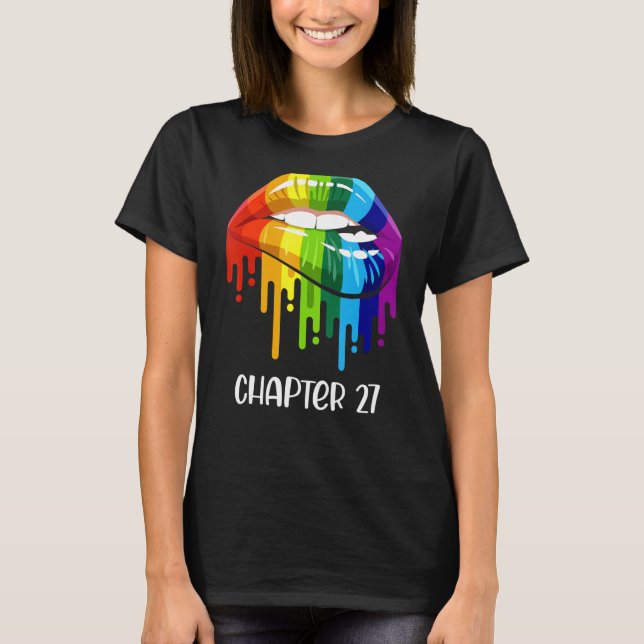 Camiseta Lgbt Acaba De Casarse Con La Sra. Lesbiana Y La Sr (Anverso)
