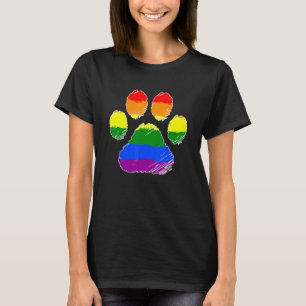 Camiseta Lgbt Aliados Furian Orgullo Faro Arcoiris Perro Pa