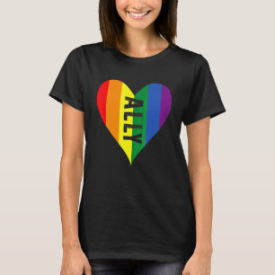 Camiseta Lgbt Ally Ordena La Paz Gay Lluvia Lesbiana Homose
