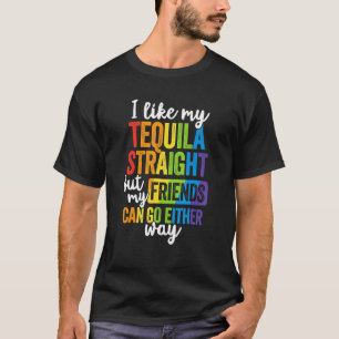 Camiseta Lgbt Ally Tequila Straila Friends Go Cualquiera Se