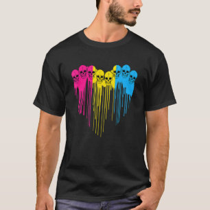 Camiseta Lgbt Ama La Bandera Pansexual El Orgullo Del Coraz
