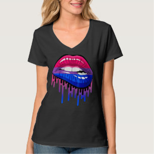 Camiseta Lgbt Arcoiris Levanta Orgullo Bisexual Lgbt Orgull