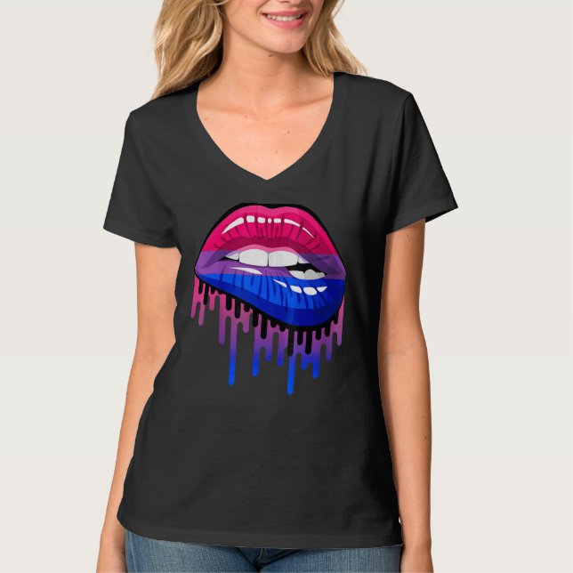 Camiseta Lgbt Arcoiris Levanta Orgullo Bisexual Lgbt Orgull (Anverso)