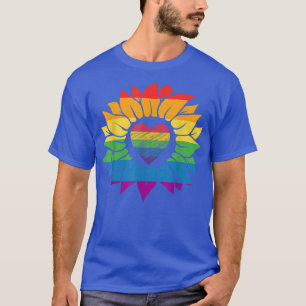 Camiseta LGBT Bi Pride Orgullo Gay Bandera del Corazón de G