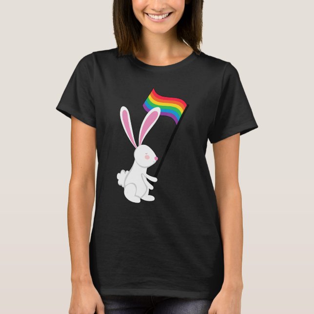 Camiseta Lgbt Bunny Lgbtq 1 (Anverso)