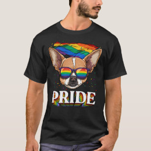 Camiseta Lgbt Chihuahua Orgullo Gay Lgbtq Bandera Arcoiris