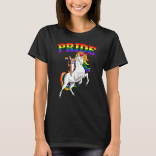 Camiseta Lgbt Chihuahua Perro Unicornio Orgullo Gay Rainbow