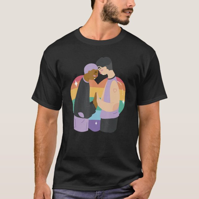 Camiseta Lgbt Comunidad Derechos Humanos Orgullo Arcoiris 6 (Anverso)