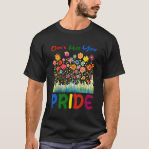 Camiseta Lgbt El Orgullo Gay Movimiento Social No Esconde T