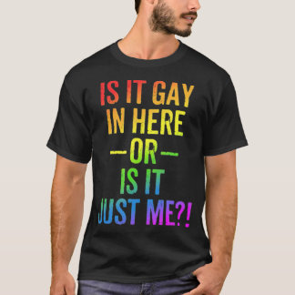 Camiseta LGBT es gay o soy yo un gay gracioso