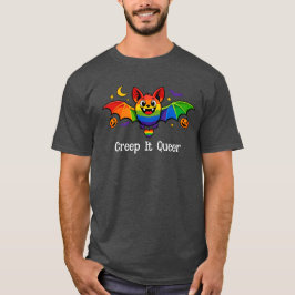 Camiseta 🎃🌈LGBT Espeluznante y Fabuloso
