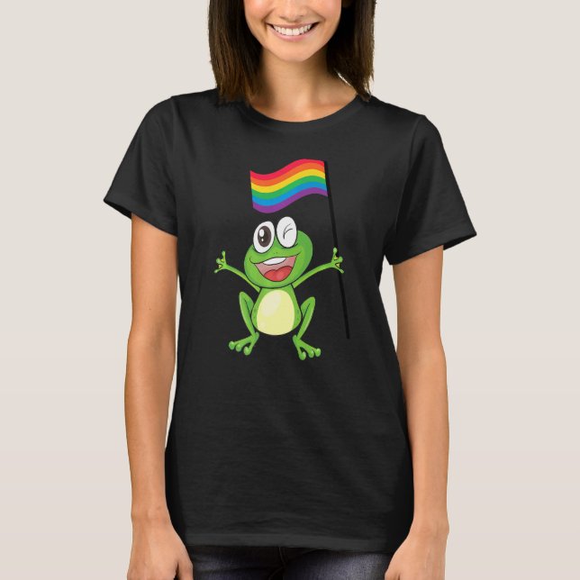 Camiseta Lgbt Frog Csd Pride Mes Lgbt Axolotl (Anverso)
