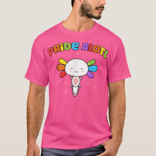 Camiseta LGBT Kawaii Axolotl Gracioso Orgullo Lesbiano Gay 