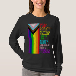 Camiseta Lgbt La Ciencia Gay Lesbiana Es Real Blm Love Is L